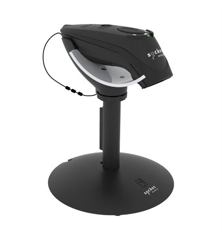 DuraScan D760, 2D Barcode Scanner and Travel ID Reader, Black & Charging Stand